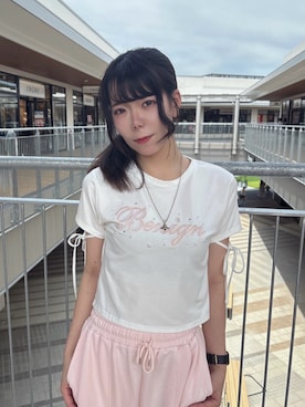 「ウェーブ」｜まなさん（レディース・159cm）の夏コーディネート