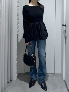 「FREE'S MART（フリーズマート）のアイテム（シューズ）」を使った、yurm6さん（レディース・153cm）の冬コーディネート