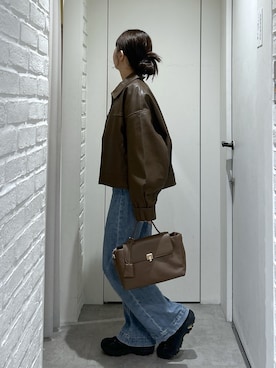 「FREE'S MART（フリーズマート）のアイテム」を使った、yurm6さん（レディース・153cm）の秋コーディネート