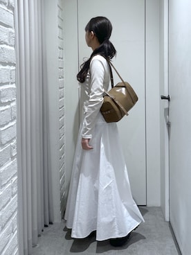 「FREE'S MART（フリーズマート）のアイテム（トップス）」を使った、yurm6さん（レディース・153cm）の春コーディネート