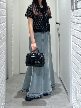 「FREE'S MART（フリーズマート）のアイテム（スニーカー）」を使った、yurm6さん（レディース・153cm）の春コーディネート