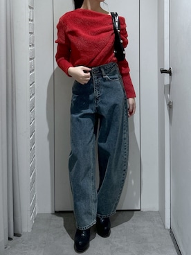 「FREE'S MART（フリーズマート）のアイテム」を使った、yurm6さん（レディース・153cm）の冬コーディネート