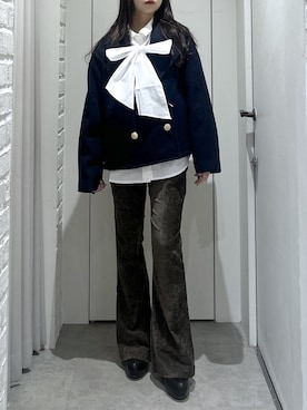 「FREE'S MART（フリーズマート）のアイテム」を使った、yurm6さん（レディース・153cm）の秋コーディネート