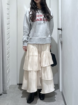 「FREE'S MART（フリーズマート）のアイテム」を使った、yurm6さん（レディース・153cm）の冬コーディネート