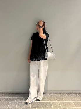 「IACUCCI（イアクッチ）のアイテム」を使った、kawatoさん（レディース・164cm）の夏コーディネート