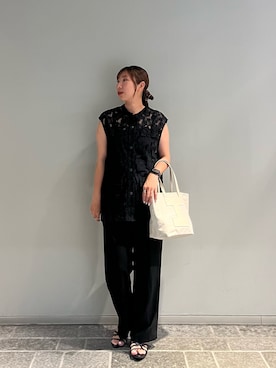 「IACUCCI（イアクッチ）のアイテム」を使った、kawatoさん（レディース・164cm）の夏コーディネート