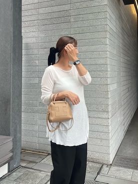 「IACUCCI（イアクッチ）のアイテム」を使った、kawatoさん（レディース・164cm）の秋コーディネート
