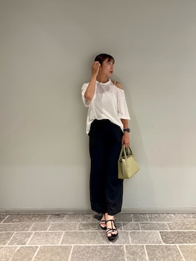 「IACUCCI（イアクッチ）のアイテム」を使った、inoino0904さん（レディース・164cm）の夏コーディネート