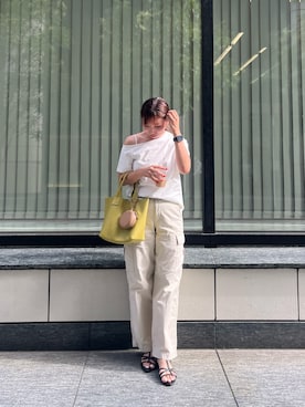 「IACUCCI（イアクッチ）のアイテム」を使った、inoino0904さん（レディース・164cm）の夏コーディネート
