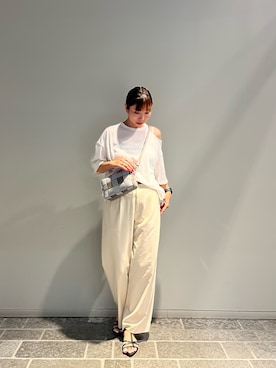 「IACUCCI（イアクッチ）のアイテム」を使った、inoino0904さん（レディース・164cm）の夏コーディネート