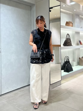 「IACUCCI（イアクッチ）のアイテム」を使った、kawatoさん（レディース・164cm）の秋コーディネート