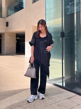 「IACUCCI（イアクッチ）のアイテム」を使った、kawatoさん（レディース・164cm）の秋コーディネート