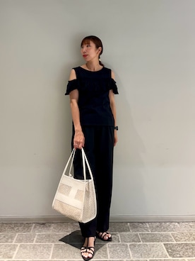 「IACUCCI（イアクッチ）のアイテム」を使った、inoino0904さん（レディース・164cm）の夏コーディネート