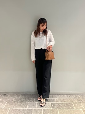 「IACUCCI（イアクッチ）のアイテム」を使った、inoino0904さん（レディース・164cm）の春コーディネート