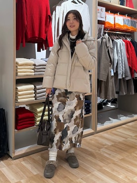 「GLOBAL WORK（グローバルワーク）のアイテム」を使った、aichangwさん（レディース・165cm）の冬コーディネート