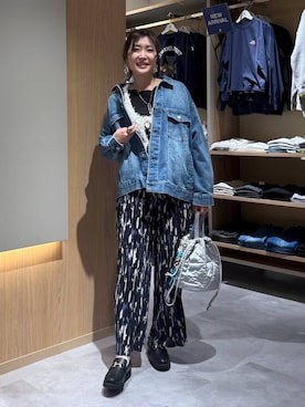 「GLOBAL WORK（グローバルワーク）のアイテム（ジャケット/アウター）」を使った、aichangwさん（レディース・164cm）の春コーディネート