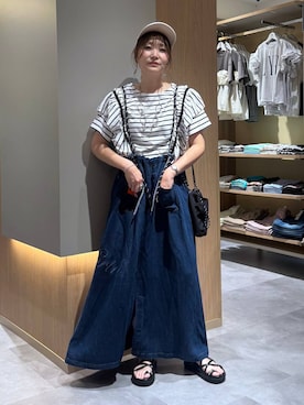 「WIGGLE WIGGLE（ウィグルウィグル）のアイテム」を使った、aichangwさん（レディース・164cm）の春コーディネート