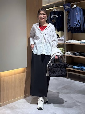 「アイテム（ニット/セーター）」を使った、aichangwさん（レディース・165cm）の春コーディネート