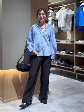 「GLOBAL WORK（グローバルワーク）のアイテム（パンツ）」を使った、aichangwさん（レディース・164cm）の夏コーディネート