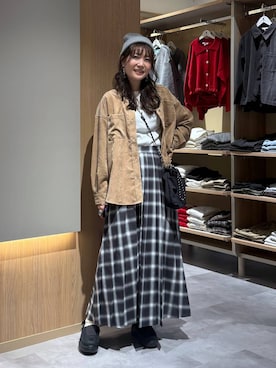 「LEPSIM（レプシィム）の2WAYスポーティーサボ　636545（その他シューズ、ブラック系）」を使った、aichangwさん（レディース）の秋コーディネート