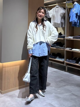 「GLOBAL WORK（グローバルワーク）のアイテム」を使った、aichangwさん（レディース・164cm）の春コーディネート