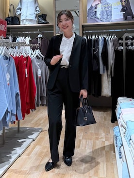 「GLOBAL WORK（グローバルワーク）のアイテム（バッグ）」を使った、aichangwさん（レディース・165cm）の春コーディネート