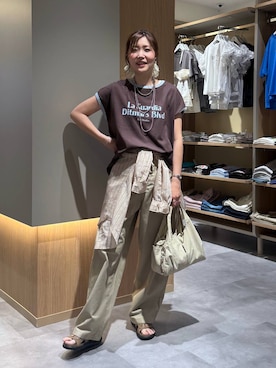 「GLOBAL WORK（グローバルワーク）のアイテム（パンツ）」を使った、aichangwさん（レディース・164cm）の夏コーディネート