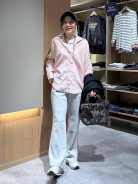 「GLOBAL WORK（グローバルワーク）のアイテム（ジャケット/アウター）」を使った、aichangwさん（レディース・165cm）の春コーディネート