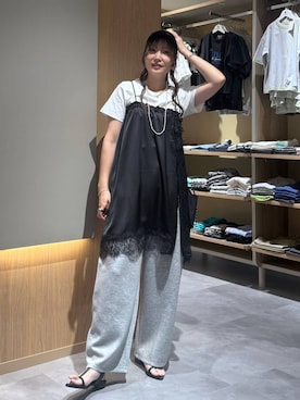 「GLOBAL WORK（グローバルワーク）のアイテム（帽子）」を使った、aichangwさん（レディース・164cm）の夏コーディネート