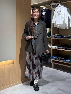 「GLOBAL WORK（グローバルワーク）のアイテム（ジャケット/アウター）」を使った、aichangwさん（レディース・165cm）の春コーディネート