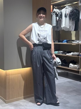 「GLOBAL WORK（グローバルワーク）のアイテム」を使った、aichangwさん（レディース・164cm）の夏コーディネート