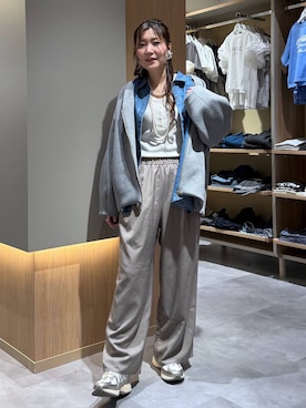 「GLOBAL WORK（グローバルワーク）のアイテム（ブルゾン）」を使った、aichangwさん（レディース・164cm）の春コーディネート