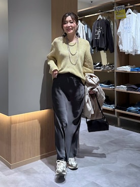 「GLOBAL WORK（グローバルワーク）のアイテム（トップス）」を使った、aichangwさん（レディース・164cm）の秋コーディネート