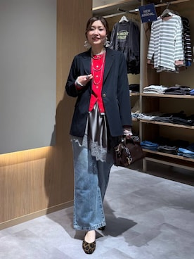 「GLOBAL WORK（グローバルワーク）のアイテム（パンツ）」を使った、aichangwさん（レディース・165cm）の春コーディネート