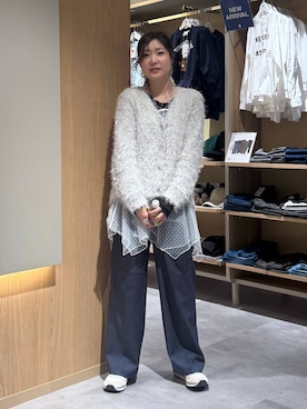 「GLOBAL WORK（グローバルワーク）のアイテム（ブルゾン）」を使った、aichangwさん（レディース・165cm）の春コーディネート