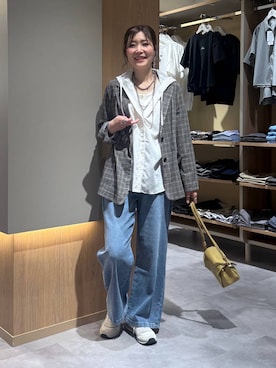 「GLOBAL WORK（グローバルワーク）のアイテム（パンツ）」を使った、aichangwさん（レディース・164cm）の秋コーディネート