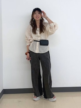 「bijorie（ビジュリィ）のアイテム」を使った、aichangwさん（レディース・164cm）の夏コーディネート
