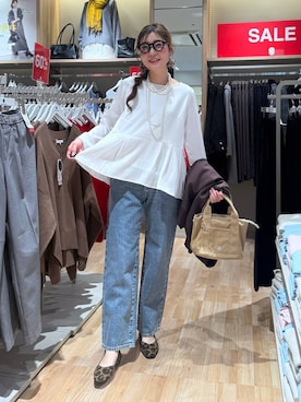 「GLOBAL WORK（グローバルワーク）のアイテム（ジャケット/アウター）」を使った、aichangwさん（レディース・165cm）の春コーディネート