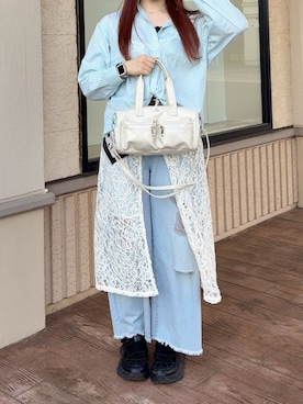 「AS KNOW AS plus（アズノゥアズプラス）のアイテム（トップス）」を使った、sayoさん（レディース・164cm）の春コーディネート