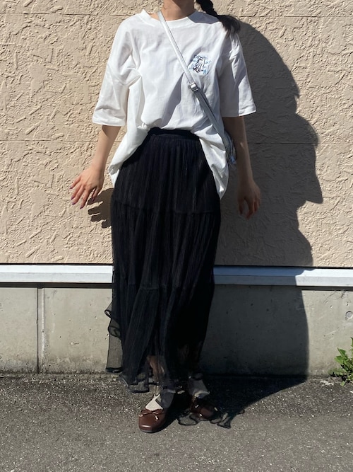 発泡プリントおばけBIGTシャツ（Tシャツ/カットソー）｜Another