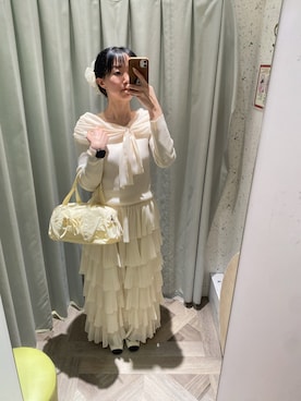 「Remind me and forever（リマインドミーアンドフォーエバー）のアイテム」を使った、mayu⌇骨ナチュコーデさん（レディース・160cm）の春コーディネート