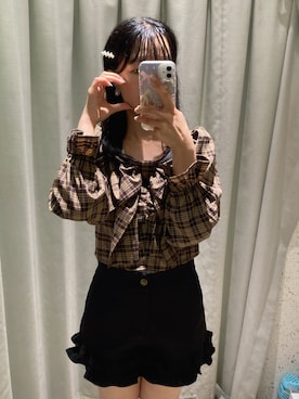 「アイテム（その他）」を使った、mayuさん（レディース・160cm・20代）の秋コーディネート