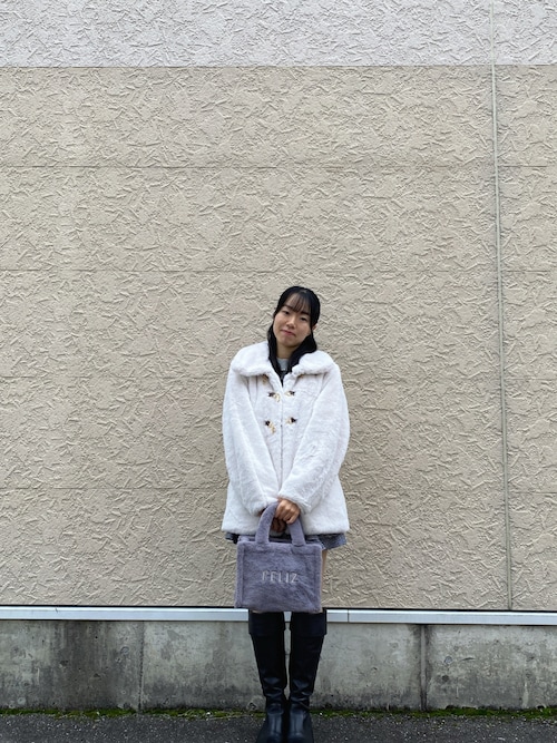 ロゴ刺繍ファートート（トートバッグ）｜Remind me and forever