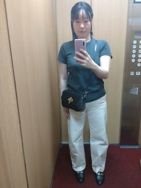 「SHEEN（シーン）のアイテム（バッグ）」を使った、rika1007さん（レディース・164cm）の秋コーディネート