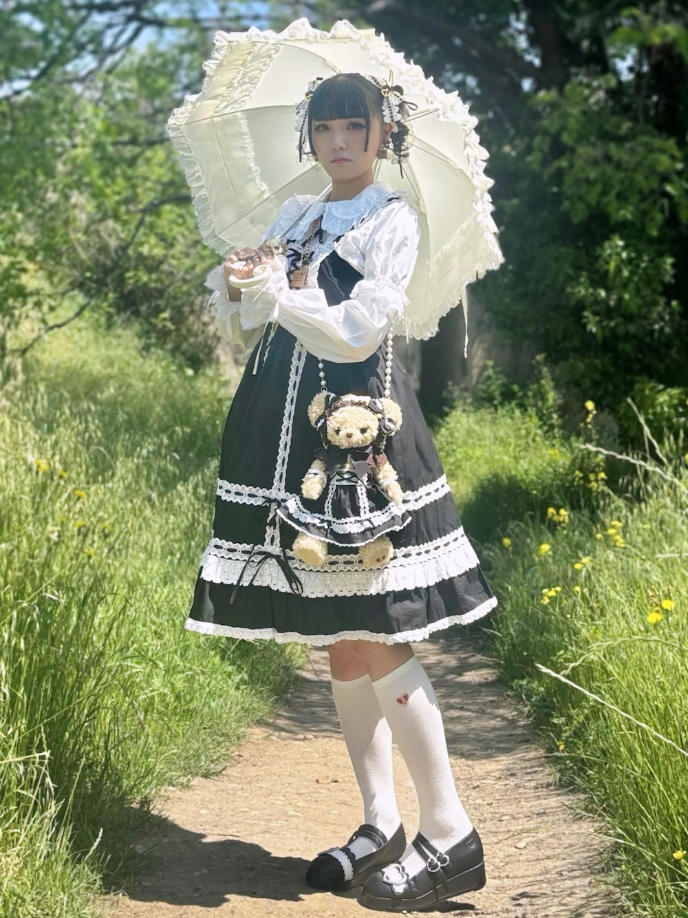 ベイビーザスターズシャインブライト ロリィタ ブラック