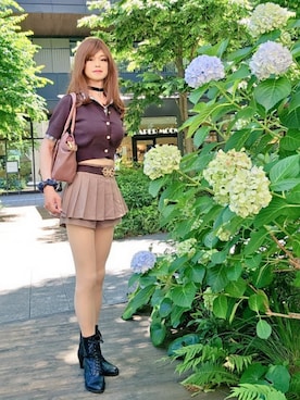 「アイテム（トートバッグ）」を使った、🩵怜奈🩷さん（レディース・179cm・40代）の夏コーディネート