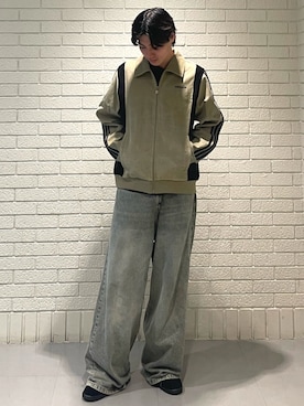 「adidas originals」｜「アイテム（ブルゾン）」を使った、KFさん（メンズ・175cm）の秋コーディネート