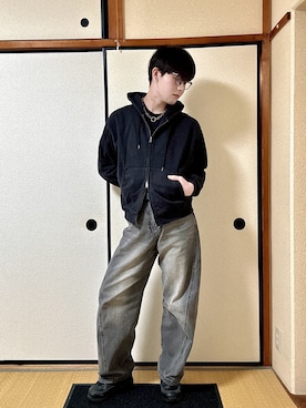 「SERACE（セラス）のアイテム」を使った、いのこさん（メンズ・174cm）の春コーディネート