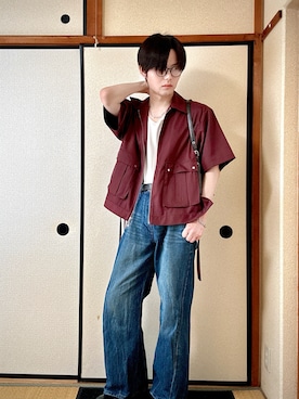 いのこさん(メンズ・174cm)の夏コーディネート