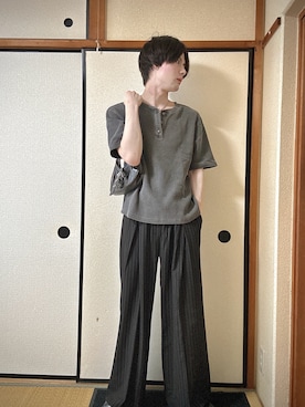 いのこさん(メンズ・174cm)の夏コーディネート
